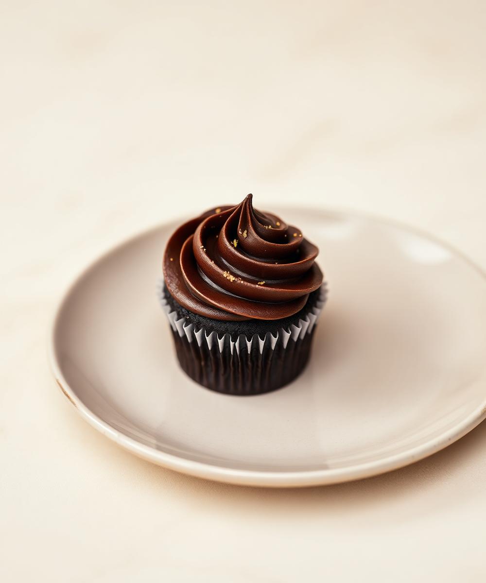 Dark Chocolate Cupcake